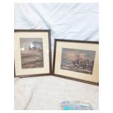 Pair of Floyd Berg Lithographs