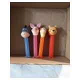 Vintage Winnie The Pooh Pez Dispensers