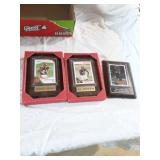 Framed Bengals players cards