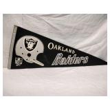 1967 Oakland Raiders Football Pennant