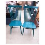 Pair of Highback Dining Chairs