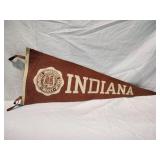 Vintage Indiana University Pennant