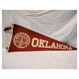 Vintage University of Oklahoma Pennant