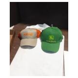 John Deere and Stihl new ballcaps