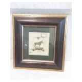 Small Zebra Print, Framed