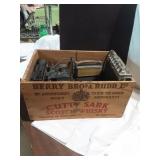 Vintage Cutty Sark Wood Crate