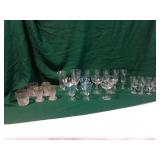 An assortment of Drinking Glasses,