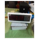 Vintage Timex Red LED Alarm Clock
