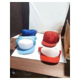 Vintage Snap Back Red & blue Mesh Trucker Hats