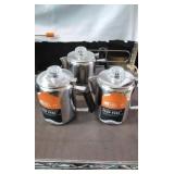GSI Glacier Stainless 3 Cup Percolators