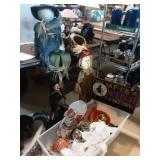 Large lot Halloween decorations