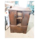 Wood Storage Cubby