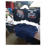 Lot of 9 Vintage T-Shirts  Motorcycle and More
