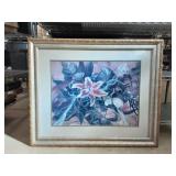 Stargazer Tulips and Lily Print