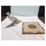 Ceramic Pheasant and Tile