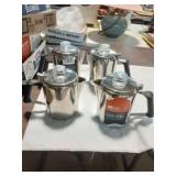 Glacier Stainless 3 Cup Percolators