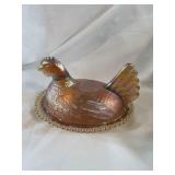 Vintage Indiana Hen on Nest Carnival