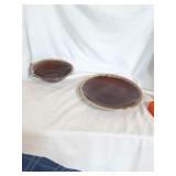 Vintage Hull Pottery Oven Proof Plate