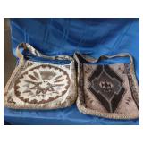 Pair of Southwestern Style Tapestry Bags