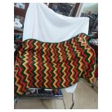 Vintage Afghan Throw,