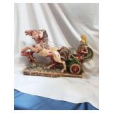 Roman Soldier with 2 Horse Chariot