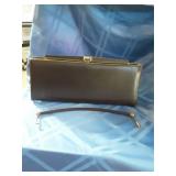 Nicholas Reich Leather Clutch