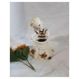 Vintage DeLee Art Co. Girl Planter/Vase