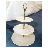 Vintage 3-tier Russell Wright Serving Platter