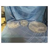 Heisey Glass Serving Dishes