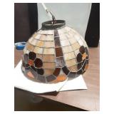 Vintage Tiffany Style Stained Glass Shade