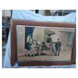 Vintage Wood Frame Print