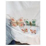 Hammered Metal Butterflies