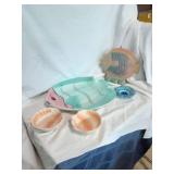 Fish and Shells Bowls and Platters