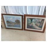 Pair of Home Decor Framed Prints