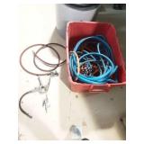 Tub of Air Hoses