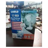 Lasko 12" Oscillating Table Fan