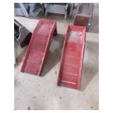 Pair of Metal Car Ramps