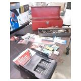 Red Metal Tool Box