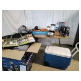 8-Person Tent, Air Mattress, Lanterns, & More