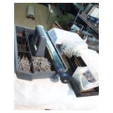Plastic Tool Caddies and Screws/Nails