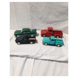 Diecast Trucks and Car Lot of 4 ) 1:24 Scale