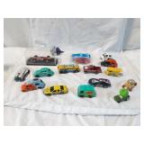 Hot Wheels and Matchbox Cars Lot of 16