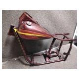 Custom Built Motorcycle Frame with Tank