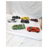 Lot of 7 Die Cast Cars 1:36 Scale