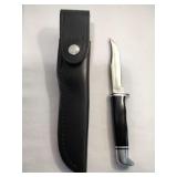 Vintage Buck 102 "Woodsmen" Knife with Sheath