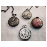 Lot of 4 Pocket Watches