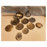 Assortment of Pocket Watch casebacks