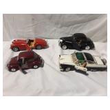 Diecast Cars 1:24 Scale lot of 4