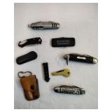 Assortment of Pocket Knives