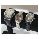 Three Assorted Wrist Watches